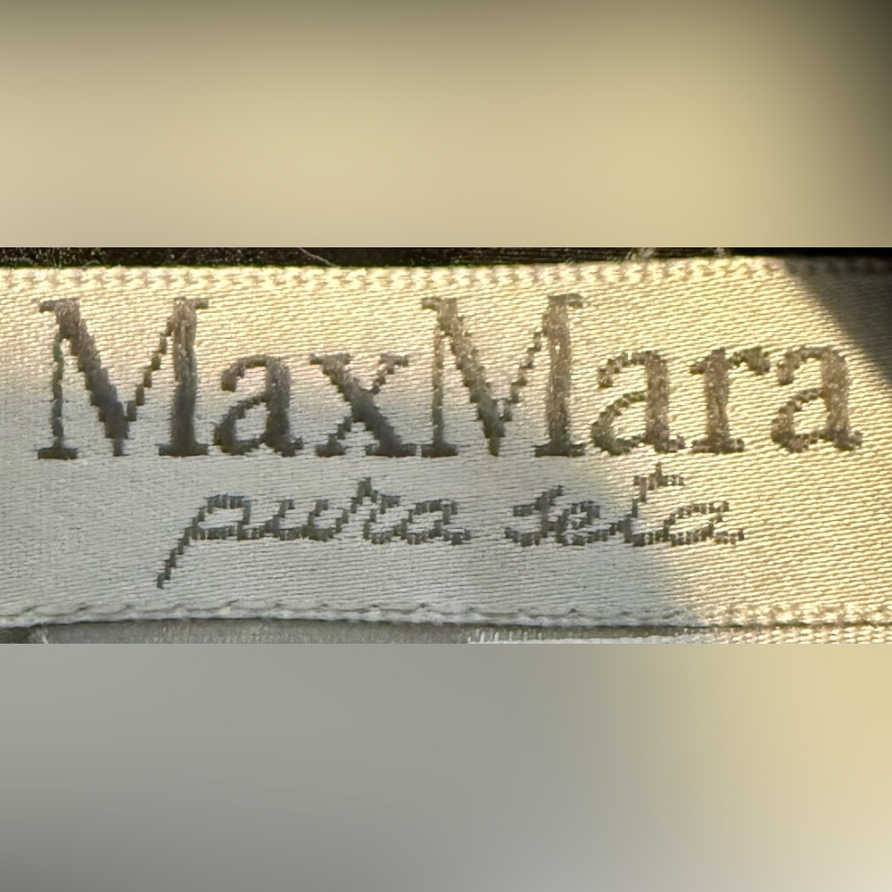 Max Mara Italy 100% Silk Zebra Print Sheath Dress | Luxe Designer Midi - Picture 10 of 10